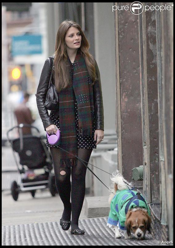 Mischa Barton et ses Woofy