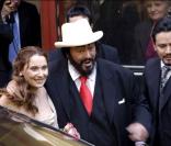 Mariage de Nicoletta Mantovani et Luciano Pavarotti, le 13 décembre 2003 