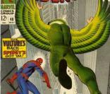 Un album des aventures de Spider-man contre le Vautour 