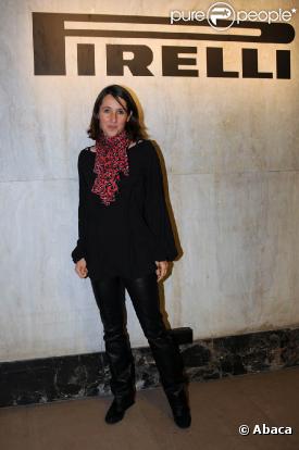 Alexia Laroche-Joubert lors de la soirée du Calendrier Pirelli au Palais de Tokyo à Paris le 14 janvier 2010