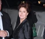 Susan Sarandon à la sortie des Critics Choice Awards au restaurant Katsuya le 15 janvier 2010