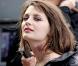 Mischa Barton sur le tournage de Law & Order à New York le 18/01/10