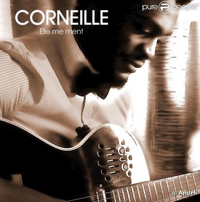 Pochette du single Elle me ment de Corneille dont le clip a été tourné le 18 janvier  à Paris