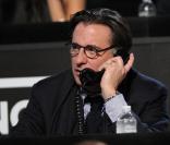 Andy Garcia à Los Angeles pendant le Téléthon pour Haïti organisé le 22 janvier par George Clooney et Wyclef Jean.