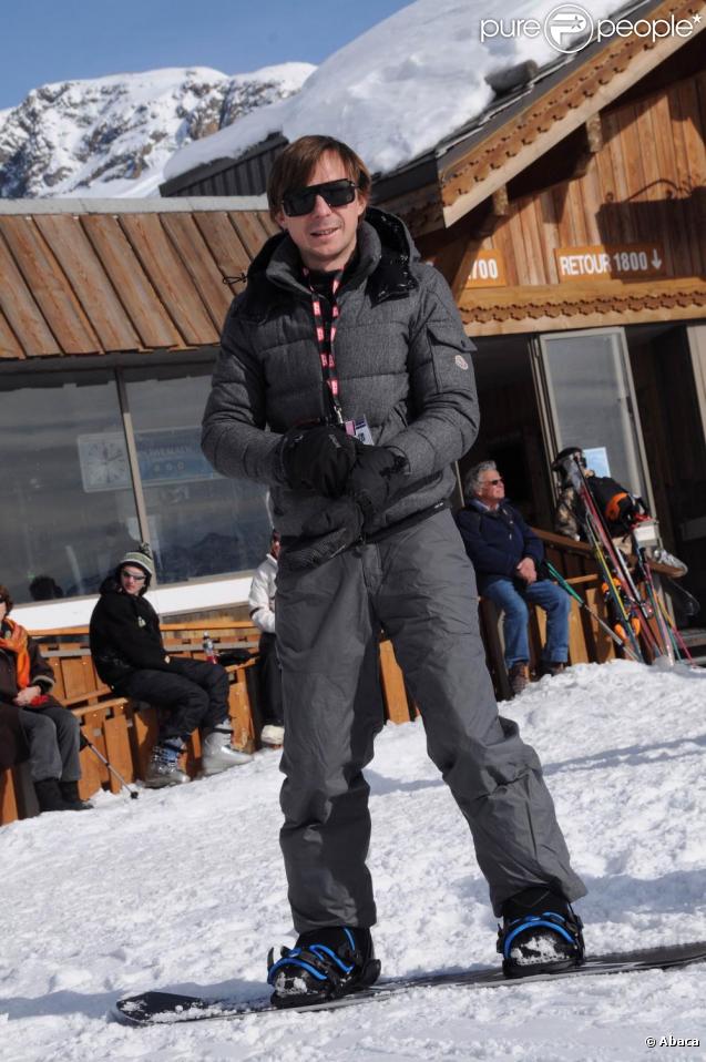 Martin Solveig à l'Alpe d'Huez. 23/01/2010