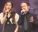 Olivia Ruiz et Mathias Malzieu à l'occasion du concert Un dimanche pour Haïti , qui s'est déroulé au Bataclan, à Paris, le 24 janvier 2010.