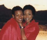 China Moses et sa mère, Dee Dee Bridgewater, à Las Vegas, le 27 août 2001 !