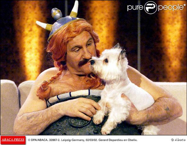 Gerard Depardieu dans Asterix