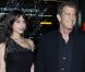 Mel Gibson et sa compagne Oksana Grigorieva, à l'occasion de l'avant-première de Hors de Contrôle , qui s'est tenue au Graumann's Chinese Theatre de Los Angeles, le 26 janvier 2010.