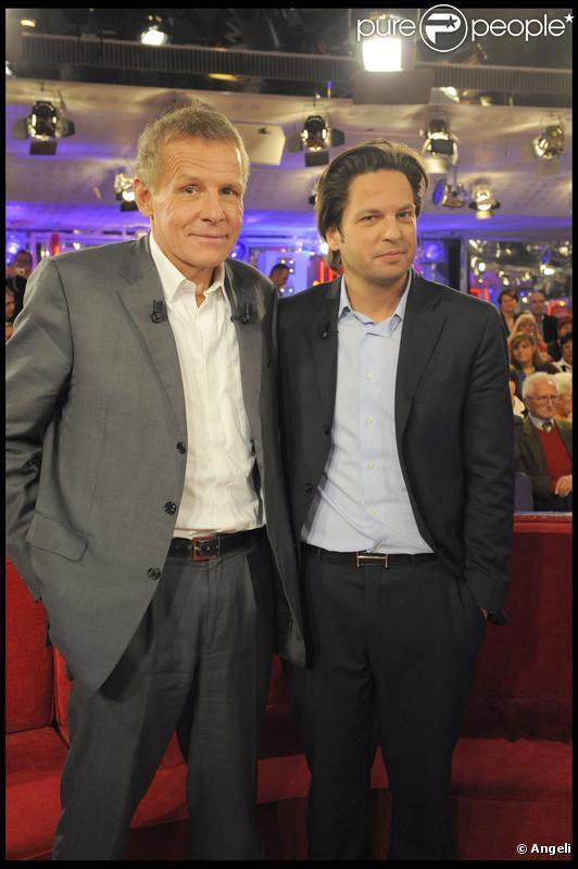 Patrick Poivre d'Arvor et son fils Arnaud (enregistrement du 27.01.10/Paris)
