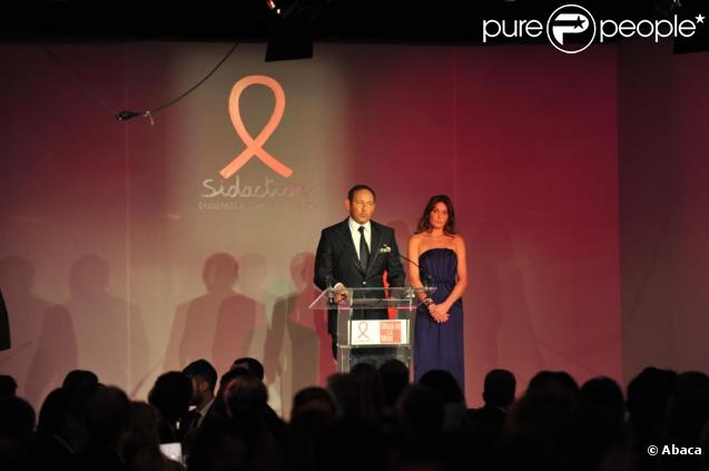 Carla Bruni lors du Sidaction 2009 