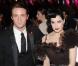 Louis-Marie de Castelbajac et Dita Von Teese lors du Dîner de la mode au pavillon d'Armenonville le 28 janvier 2010
