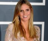 Heidi Klum à la soirée des Grammy Awards le 31 janvier 2010 à Los Angeles