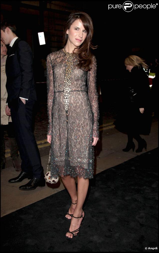 Caroline Sieber lors de la projection à Londres du film A Single Man le 1er février 2010