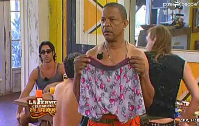 Francky Vincent dans  La Ferme Célébrités .