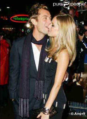 Sienna Miller et Jude Law