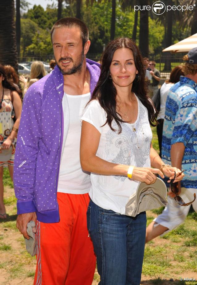 David Arquette et Courteney Cox 