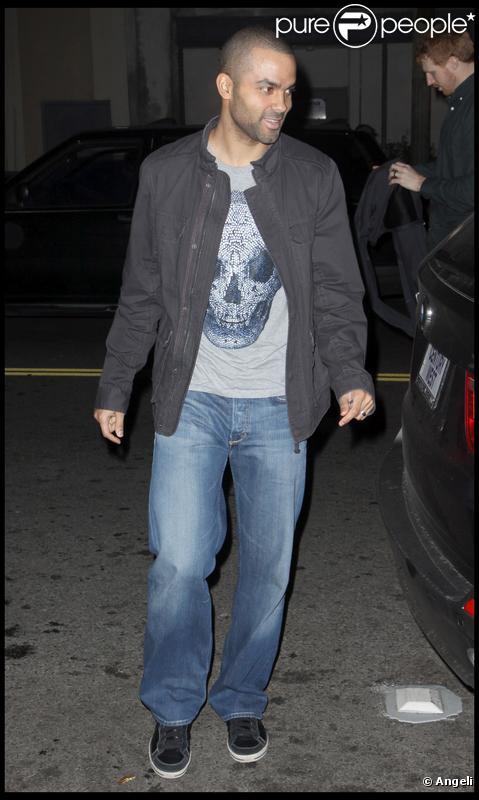 Eva Longoria et Tony Parker à Hollywood. 6 février 2010