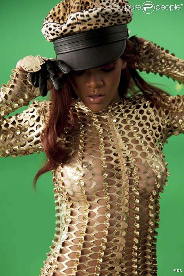 Rihanna pour la promo de Rude Boy
