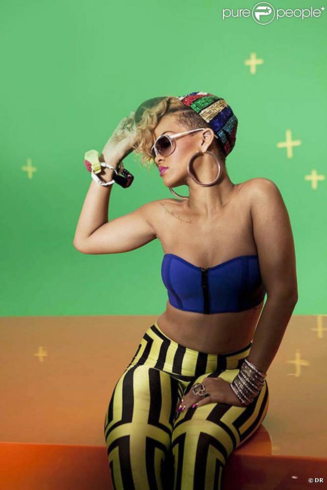 Rihanna pour la promo de Rude Boy