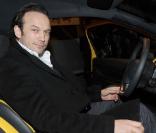 Vincent Perez à l\'occasion de la soirée de présentation de la Citroën DS3, qui s\'est tenue à la Fondation Cartier, à Paris, le 11 février 2010.