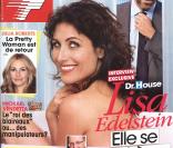 Télé Star avec Lisa Edelstein en couverture