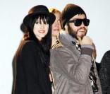 Ashlee Simpson, venue soutenir son mari Pete Wentz, qui présente sa ligne de vêtements  Clandestine Industries , au Studio 37 de New York, le mardi 16 février.