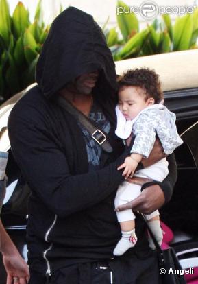 Heidi Klum; Seal, et leurs enfants ont pris du bon temps en Californie. Le 19 févirer 2010 