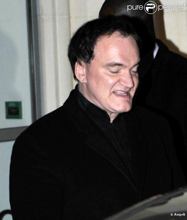 Quentin Tarantino (Londres, 19 février 2010)