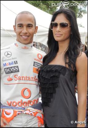 Lewis Hamitlon et Nicole Scherzinger