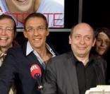L'équipe de Ça peut vous arriver sur RTL, avec Julien Courbet et maître Didier Bergès