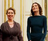 Carla Bruni et Svetlana Medvedev à l'Elysée. 02/03/2010