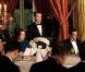 Nicolas Sarkozy et Carla Bruni au prestigieux dîner d'Etat, à l'Elysée. Ils ont reçu Dmitri Medvedev et son épouse Svetlana. 02/03/2010