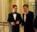 Nicolas Sarkozy et Dmitri Medvedev au prestigieux dîner d'Etat, à l'Elysée. 02/03/2010