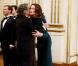 Nicolas Sarkozy et Carla Bruni au prestigieux dîner d'Etat, à l'Elysée. Ils ont reçu Dmitri Medvedev et son épouse Svetlana. 02/03/2010