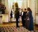 Nicolas Sarkozy et Carla Bruni au prestigieux dîner d'Etat, à l'Elysée. Ils ont reçu Dmitri Medvedev et son épouse Svetlana. 02/03/2010