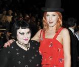 Micky Green et Beth Ditto au défilé Sonia Rykiel à Paris le 7 mars 2010
