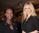 Rama Yade élégante et cool avec une Adriana Karembeu souriante... malgré les tensions !