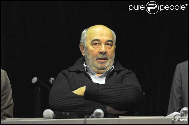 Gérard Jugnot présente le 49e gala de l'Union des artistes à la presse, à Paris, le 11 mars 2010 !