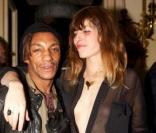 Tricky et Lou Doillon à la soirée avant-première du film,  I'm Here , de Spike Jonze, au pavillon Ledoyen, Paris, le 10 mars 2010 !