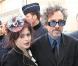 Helena Bonham Carter accompagne son bien-aimé Tim Burton assiste lors de sa remise d'insigne à Paris le 15 mars 2010 au ministère de la Culture