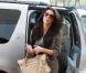 Kim et sa soeur Kourtney Kardashian, accompagnée de son fils Mason se promènent à Miami le 19 mars 2010
