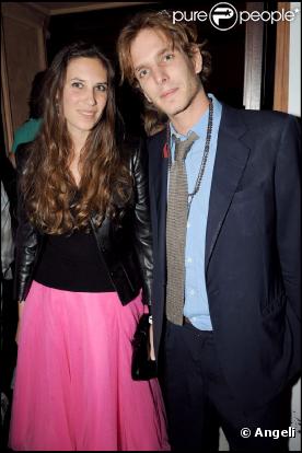 Andrea Casiraghi et Tatiana Santo Domingo
