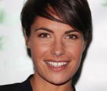 Alessandra Sublet, solidaire du Sidaction 2010.