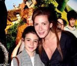 Elsa Fayer et sa fille lors de l'avant-première de Nanny McPhee à Paris le 28 mars 2010