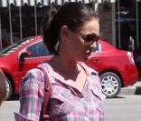 Katherine Heigl en famille à Los Angeles le 7 avril 2010