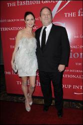 Georgina Chapman et son époux Harvey Weinstein