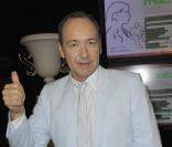 Kevin Spacey lors de la première du spectacle As you like it de Shakespeare mise en scène par Sam Mendes au Théâtre Marigny à Paris le 14 avril 2010