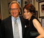Diego Della Valle et Marisa Tomei à la boutique Tod\'s de Rodeo Drive, à Beverly Hills, le 15 avril 2010