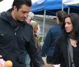 Gilles Marini avec son adorable fille et sa femme Carole